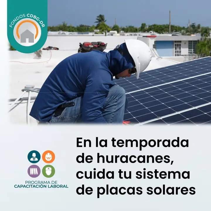 Comenzó la temporada de huracanes y tus placas solares necesitan estar segu...