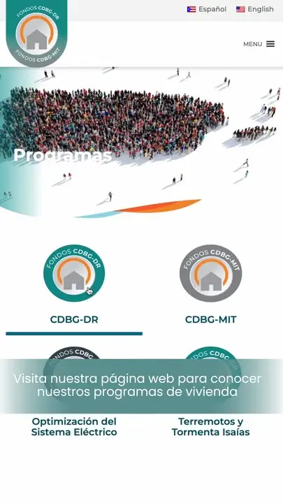 Los proyectos de vivienda impulsados por los fondos de recuperación #CDBGDR...