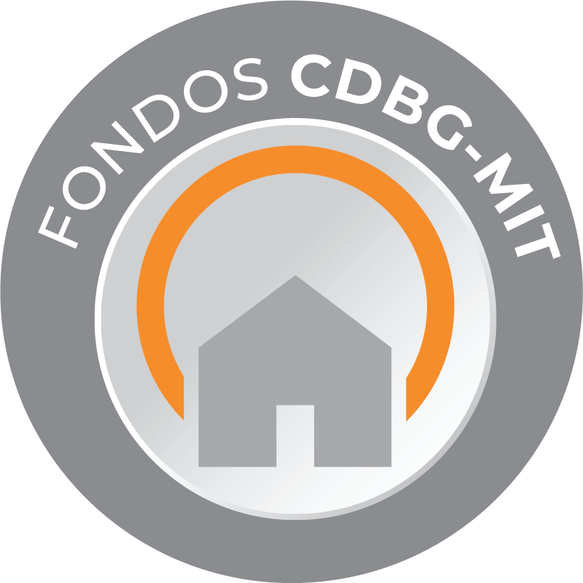 Logo CDBG-DR con enlace a los Planes de Acción de CDBG-MIT