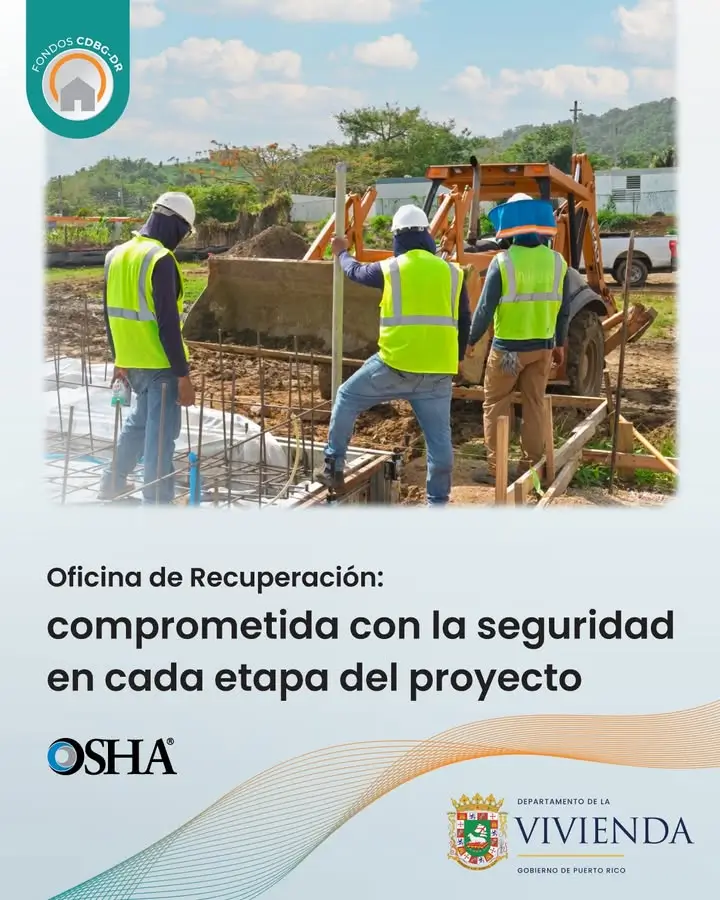 Cada proyecto de construcción subvencionado por fondos #CDBGDR y #CDBGMIT s...