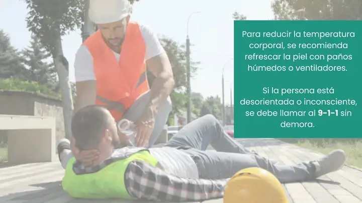 El calor extremo representa un riesgo significativo para los trabajadores e...