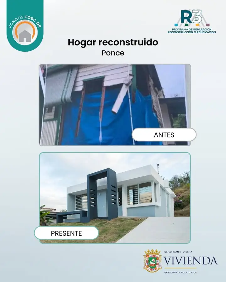 Los proyectos impulsados por #CDBGDR refuerzan las bases de Puerto Rico con...