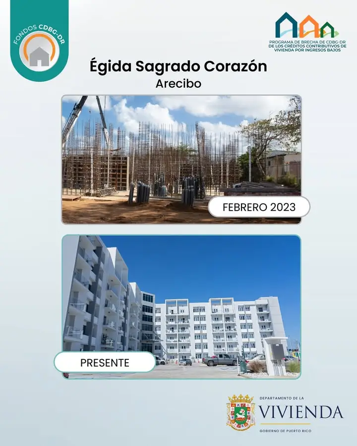 Los fondos de recuperación #CDBGDR permiten la construcción de proyectos pa...