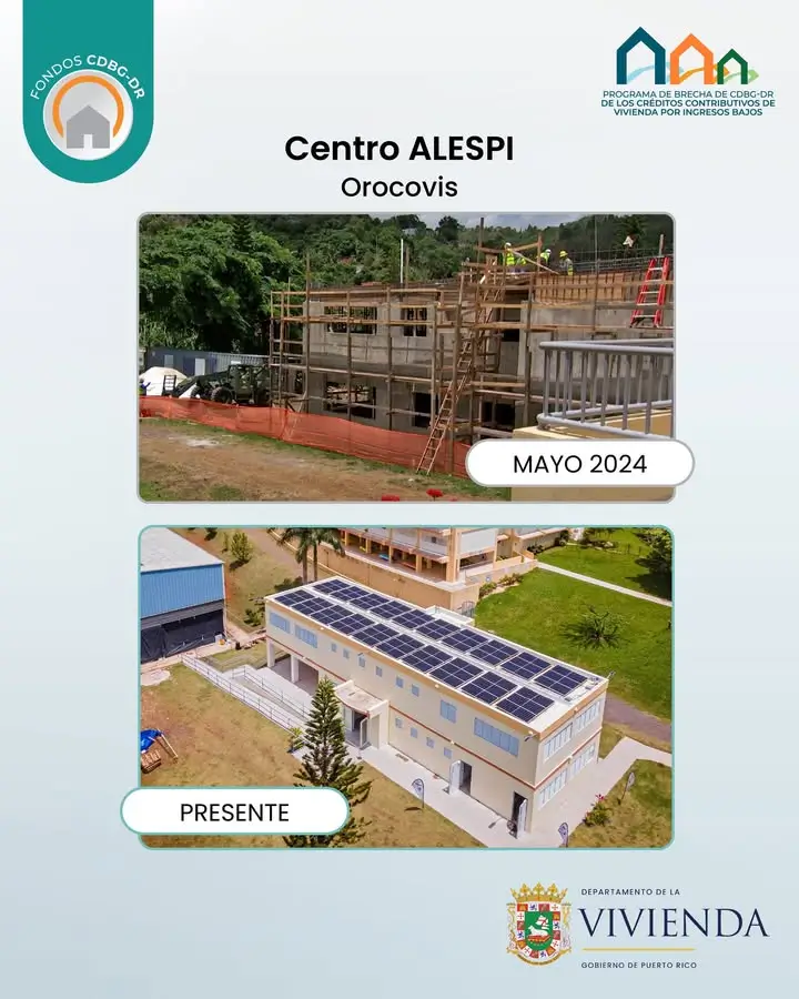 Los fondos de recuperación #CDBGDR forman proyectos que mejoran la infraest...
